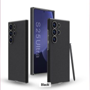 Samsung Galaxy S25 Ultra Black  OG Leather Premium Case