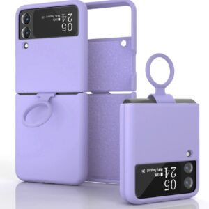 Samsung Galaxy Z Flip 3  Purple  Liquid OG Silicon