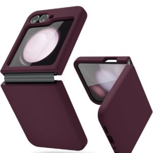 Samsung Galaxy Z Flip 5 Maroon  Liquid OG Silicon