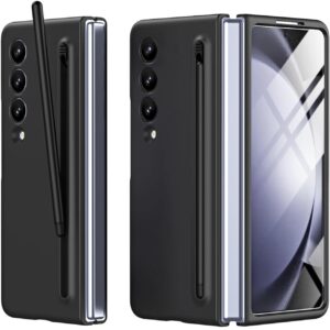 Samsung Galaxy Z Fold 3 Black  Silicon OG Spen Case With Inbuilt Free Black Pen