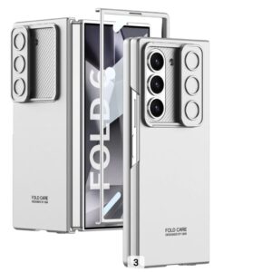 Samsung Galaxy Z Fold 6  Silver Matt With Camera Shutter Protection Body